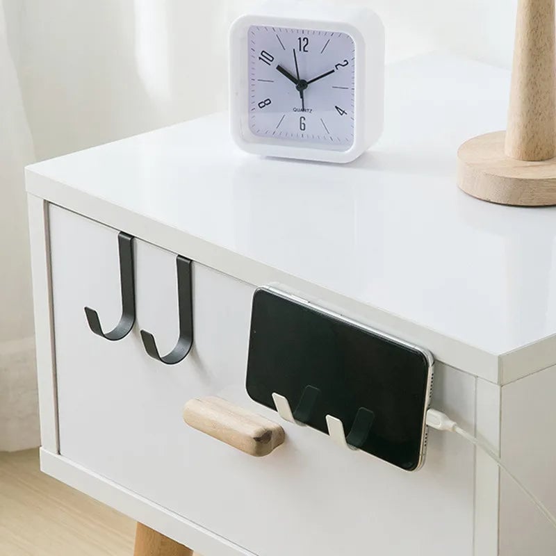 Multi Purpose Over Door Hooks - Kitchen Cabinet Storage Organizer