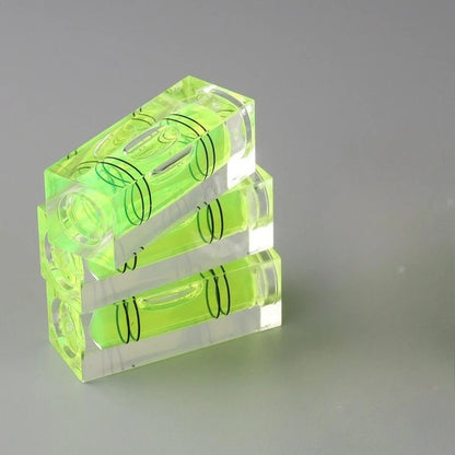 Large Square Dual Line Bubble Level - Precision Mini Spirit Level Tool