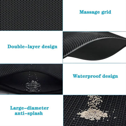 Eva Double Layer Waterproof Non-Slip Cat Litter Pad Protection Mat