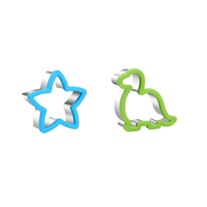 Kids Sandwich Cutters Set Heart Star Mickey Shape Bread Toast Molds