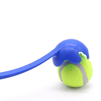 Pet Ball Launcher Stick - Hands-Free Dog Ball Thrower & Retriever