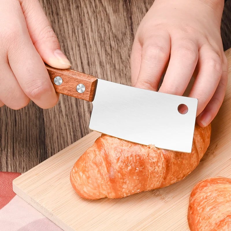 Mini Stainless Steel Kitchen Knife - Meat & Vegetable Slicer