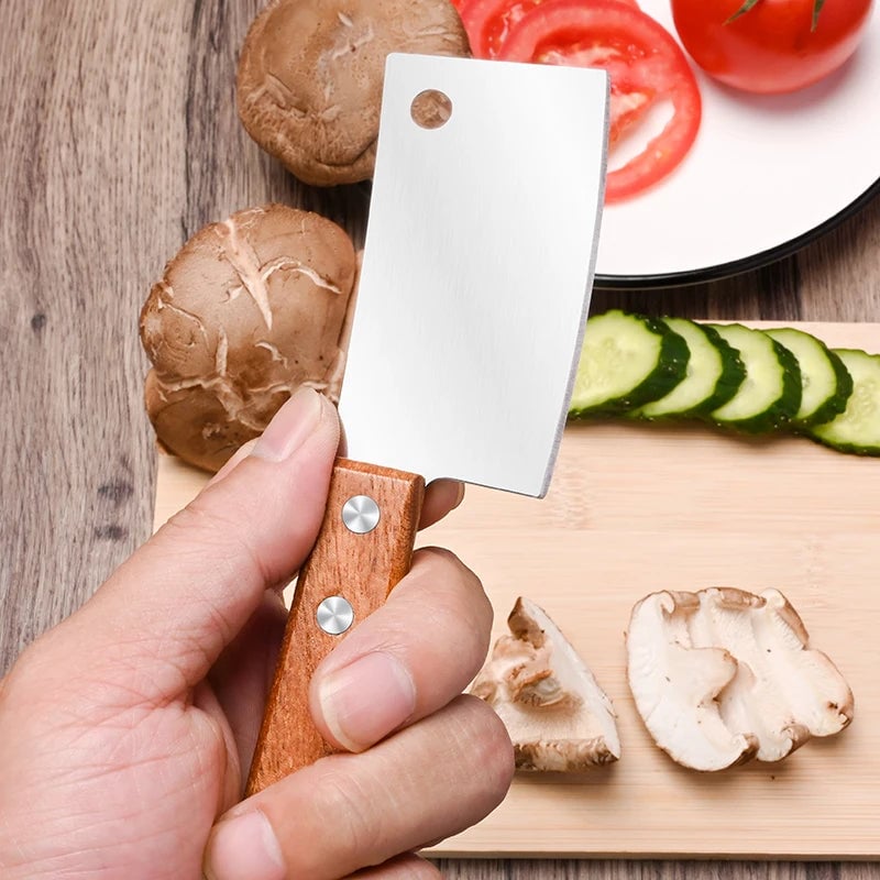 Mini Stainless Steel Kitchen Knife - Meat & Vegetable Slicer