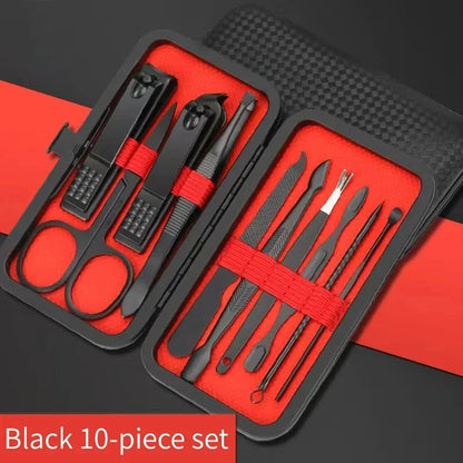 Professional Nail Clippers Kit 7-24pcs Ultra Sharp Fingernail Toenail