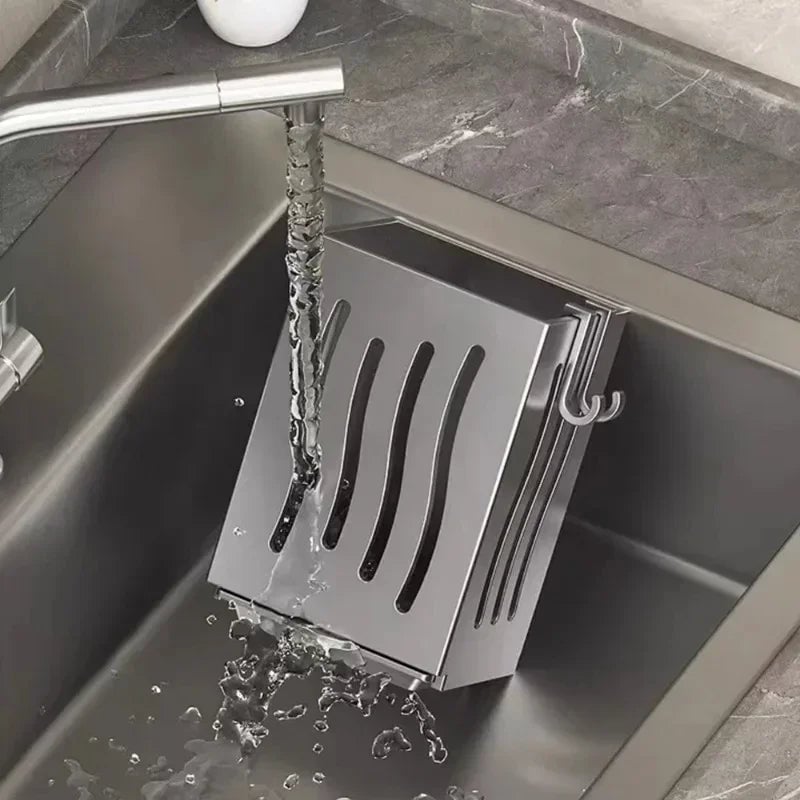 Multifunctional Cutlery Drainer Basket - Spoon Fork Chopsticks Storage