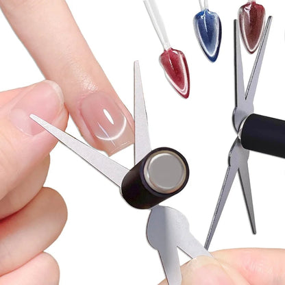 Double Head French Cat Eye Nail Magnet Rabbit Shape Magnetic Stick
