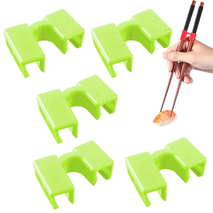 Reusable Training Chopsticks with Hinges Connector Adult Kids