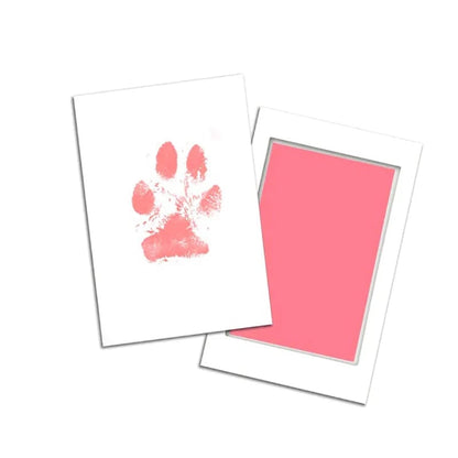 Ink Pad Kit for Pet Paw Prints & Baby Handprints - Safe DIY