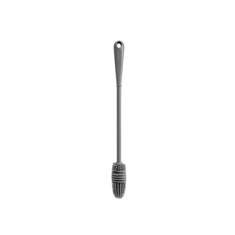 Long Handle Silicone Bottle Brush - Glass Cup Scrubber Kitchen Tool