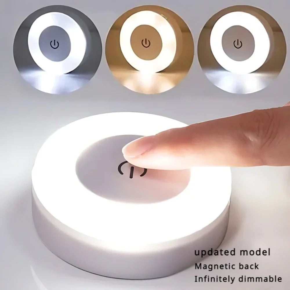 USB Rechargeable LED Night Light - Portable Home Lighting Decor