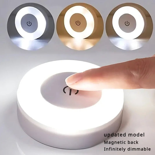 USB Rechargeable LED Night Light - Portable Home Lighting Decor