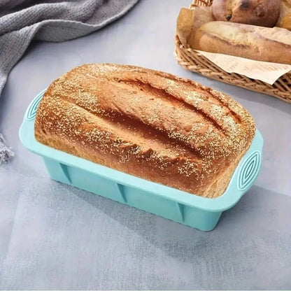 Silicone High-Temperature Cake Baking Mould Set - Muffin Toast Pan