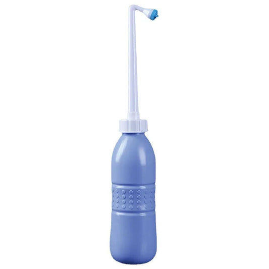 650mL Portable Bidet Bottle Retractable Spray Nozzle Travel Hygiene