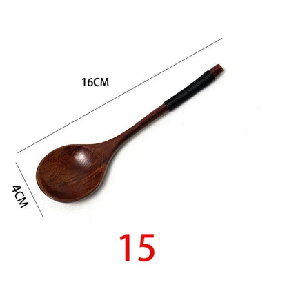 Natural Wooden Cooking Spoons - Multi-Purpose Kitchen Utensil Set