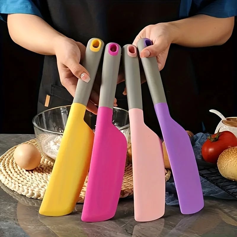 Extra-Large Silicone Spatula Heat-Resistant Non-Stick Cooking Tool