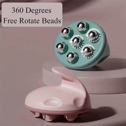 7-Bead Professional Body Ball Roller Massager Anti-Cellulite Relief