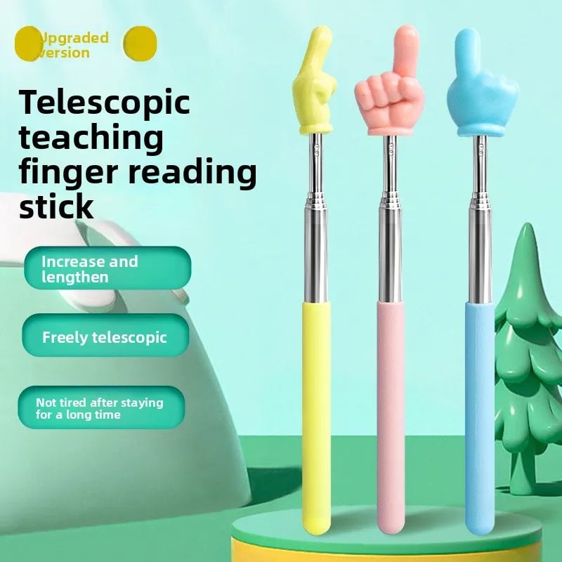 Stainless Steel Retractable Teacher Pointer Stick Telescopic