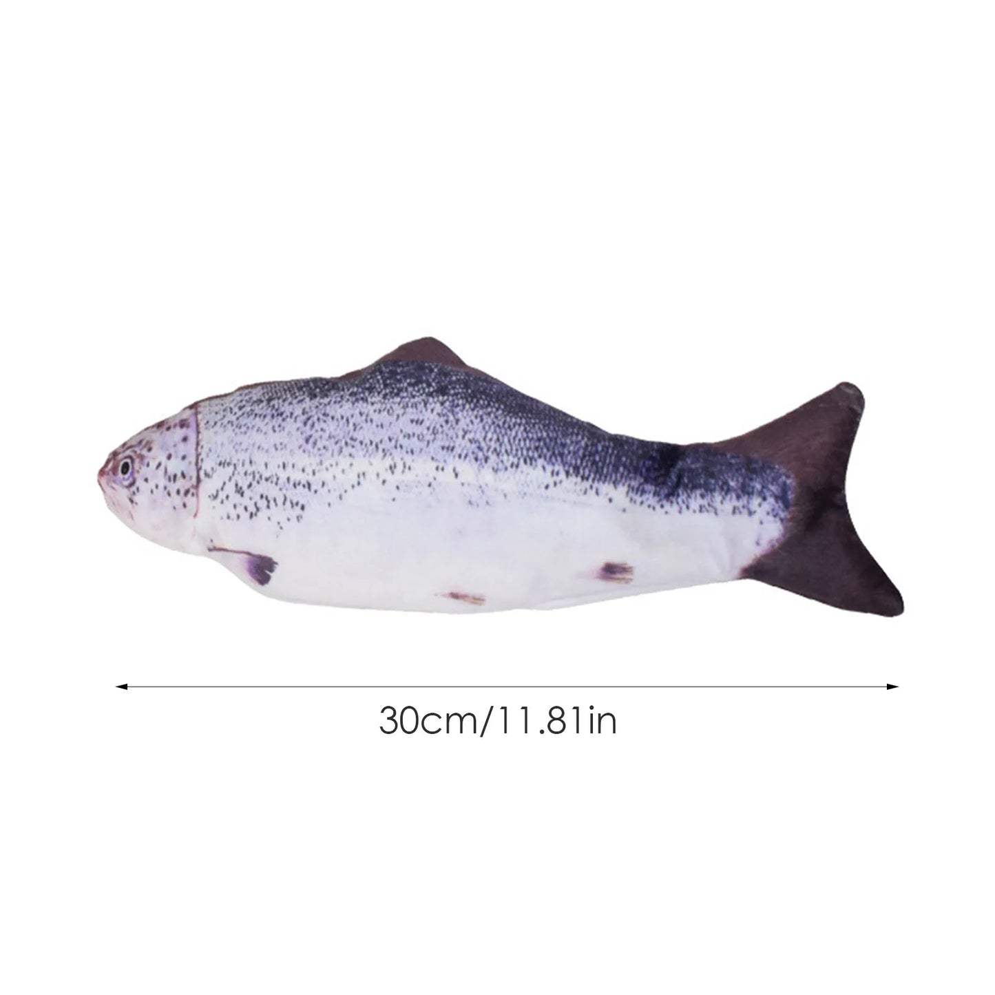 USB Rechargeable Interactive Fish Cat Toy - Realistic Floppy Motion