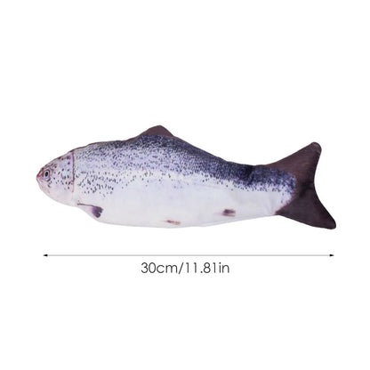 USB Rechargeable Interactive Fish Cat Toy - Realistic Floppy Motion