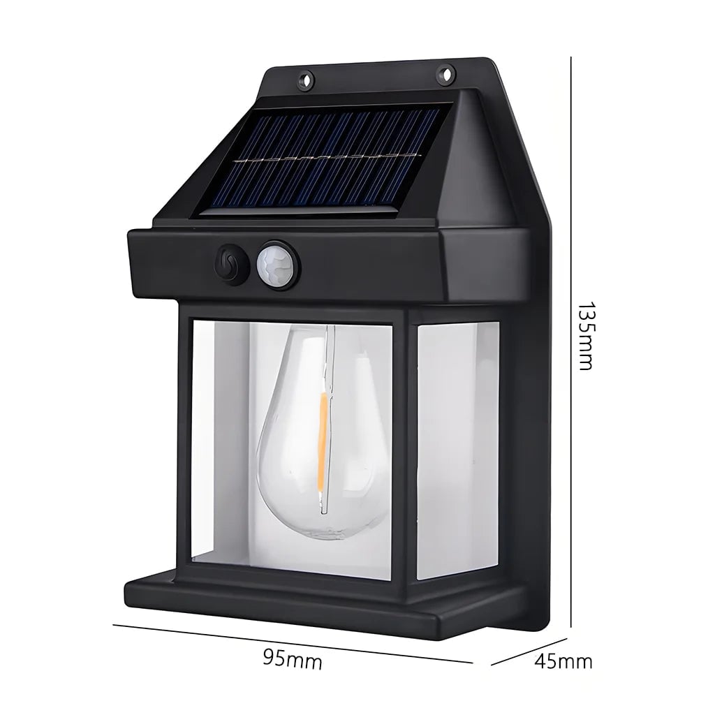 Waterproof Solar LED Wall Light with Motion Sensor Outdoor Garden