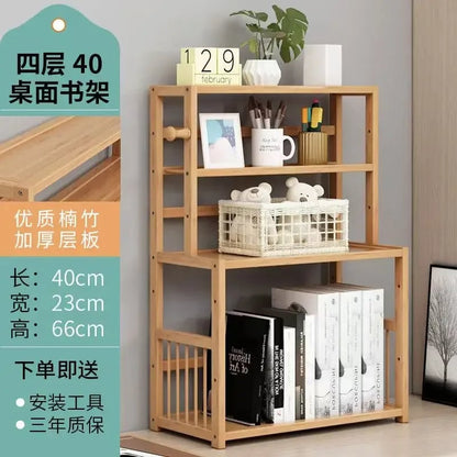 Wooden 3 Tier Bookshelf Storage Shelves Magazine Organizer Rack