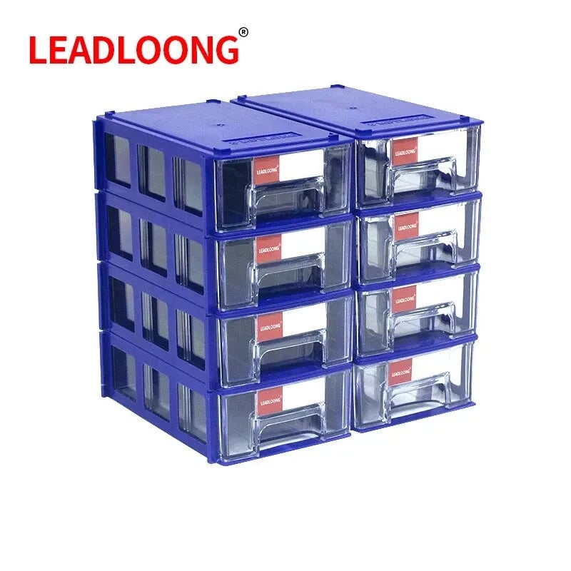 8/16pcs Mini Drawer Organizer 14x9x4cm Screw Parts Storage Bins