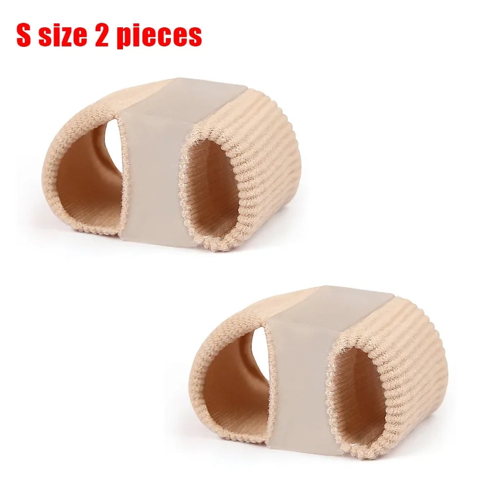 Gel Bunion Toe Separator with Fabric Lining - Silicone Spacer
