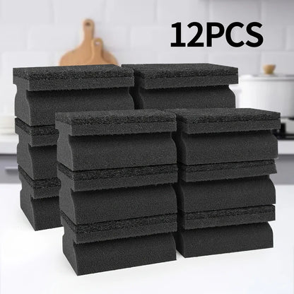 3-Pack Double-Sided Non-Scratch Scouring Sponges for Kitchen
