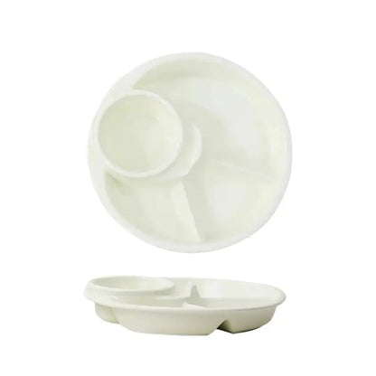 Round Multi-Purpose Serving Plate - Fruit, Snacks, Desserts & Dips