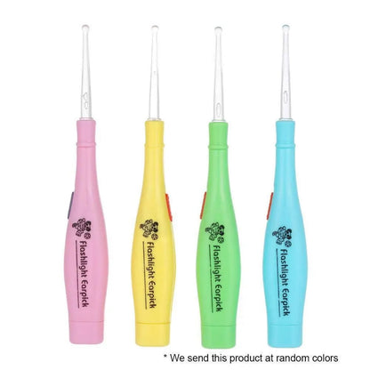 LED Ear Wax Remover Steel Tool 3 Tips Irrigator Ear Care Cleaning