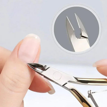 Stainless Steel Cuticle Scissors - Professional Nail Art Tool