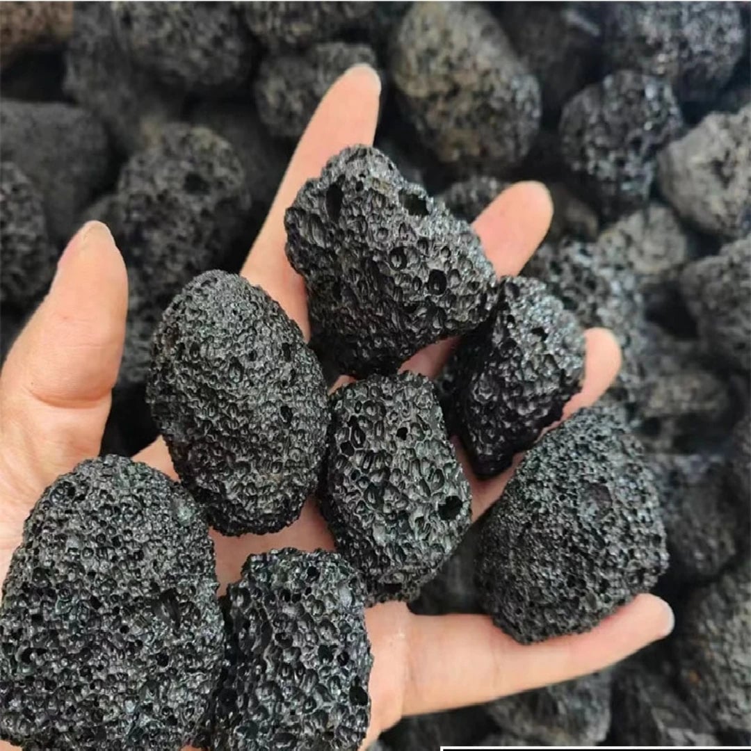 Natural Volcanic Rock Stone Aquarium Decor 40g 120g 240g Specimen