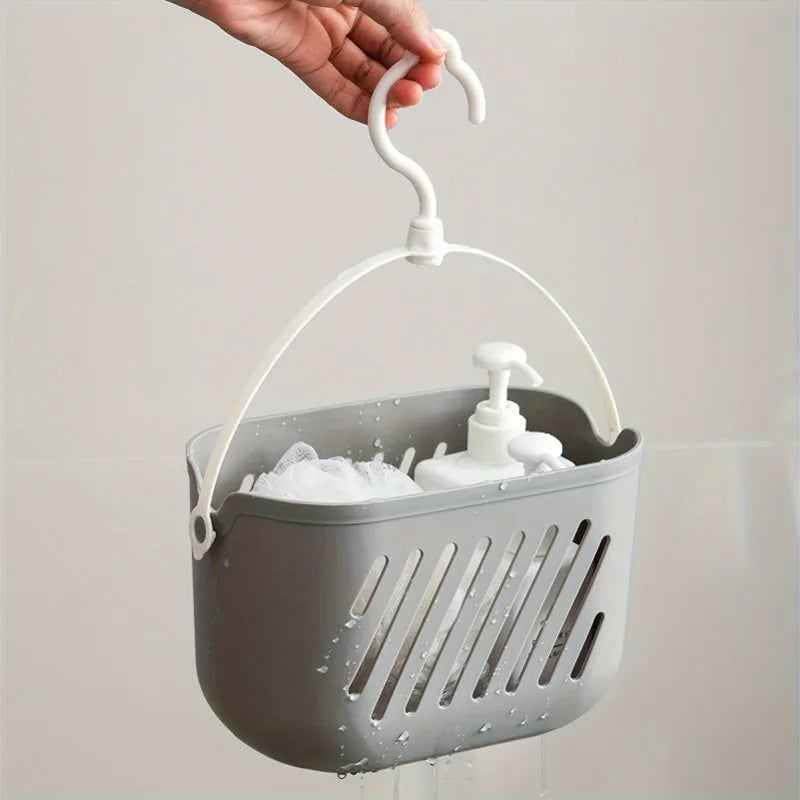 Multi-Purpose Hanging Storage Basket - Open Plastic Organizer