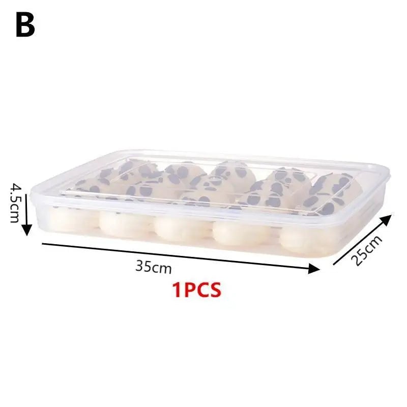 Transparent Kitchen Storage Box Refrigerator Organizer Food Container