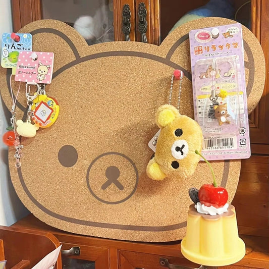 Bear Felt Message Board Wall Decor - Korean Style Sticky Note Board