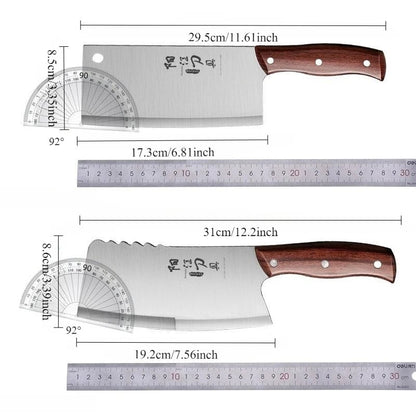 Ultra-Sharp Stainless Steel Kitchen Knife - Chef Utility Meat Cutting