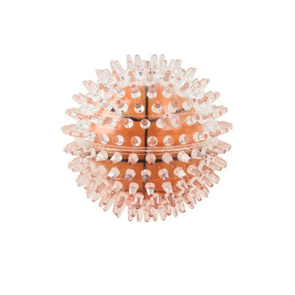 Spiky Dog Toy Ball - Teeth Cleaning Chew Interactive Exercise