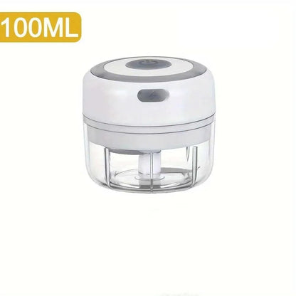 Electric Meat Mincer Vegetable Chopper - Multi-Function Garlic Cutter
