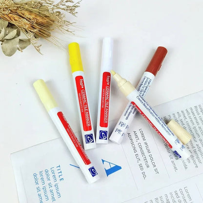Anti-Mildew Ceramic Tile Gap Repair Pen - Bathroom Wall Floor Grout