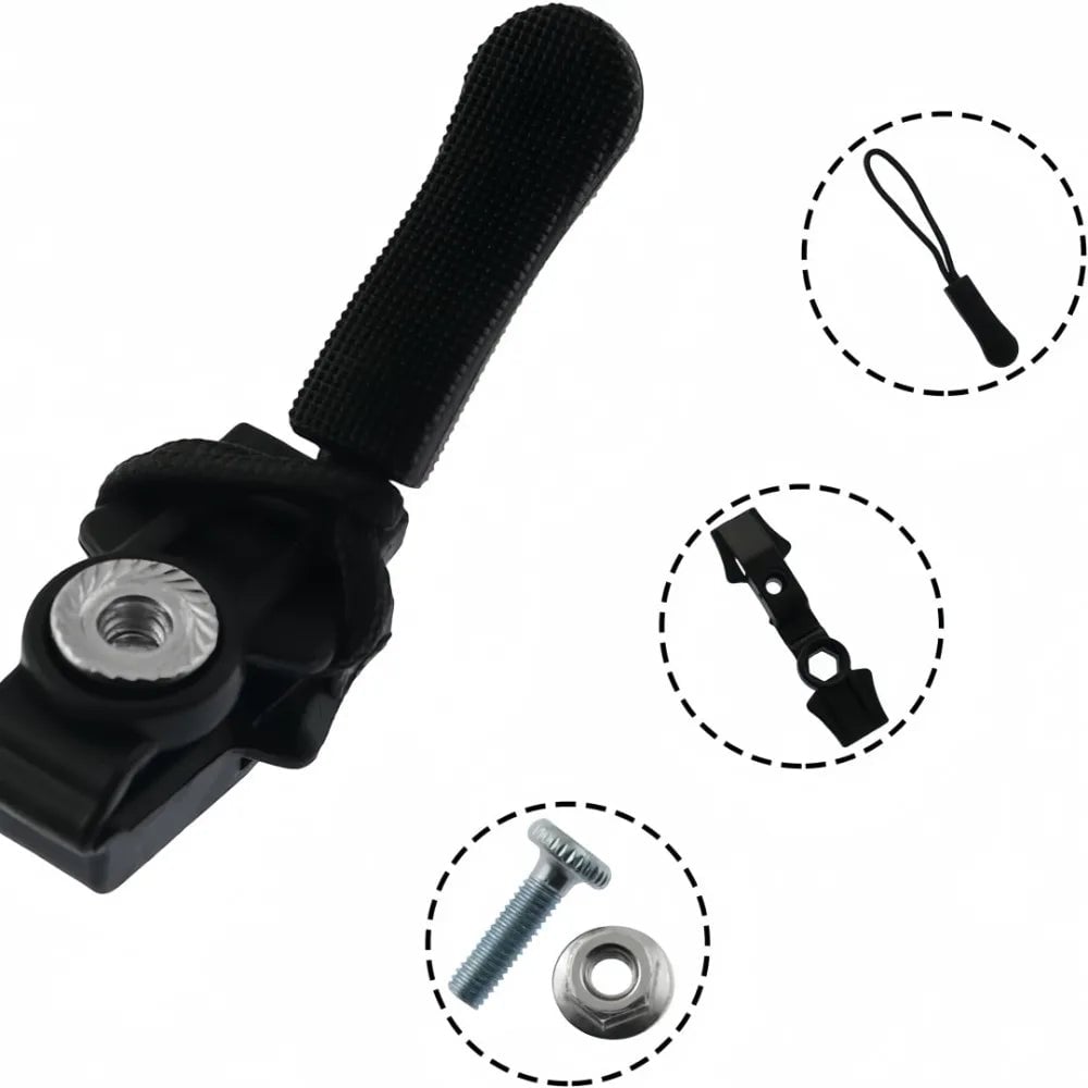 Universal Zipper Slider Replacement Kit - 6/3pc Quick Install Lock