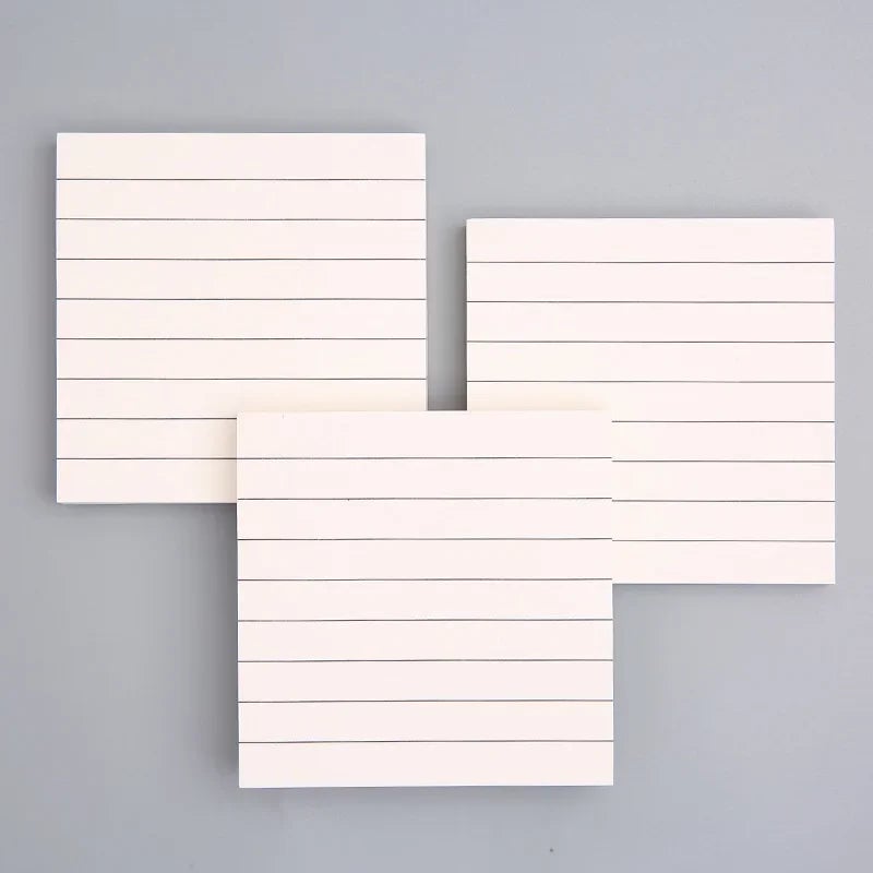 80-Sheet Sticky Notes Set - Office Bookmark Planning Stickers