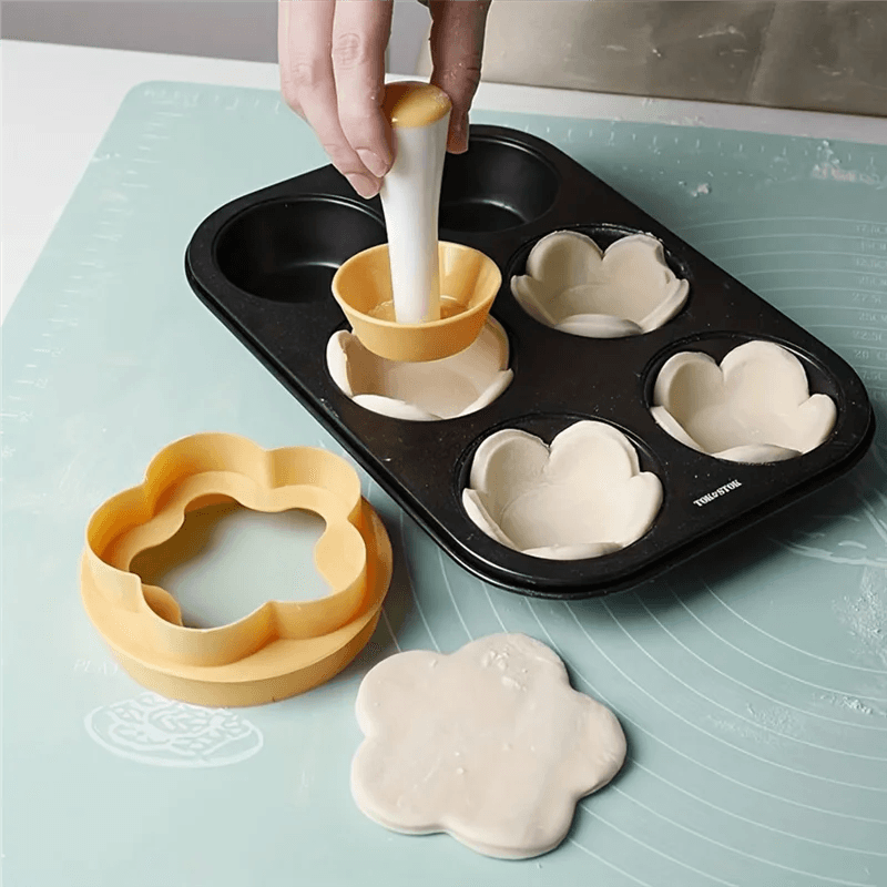 A36T Cake Mold Set - DIY Embossing Biscuit Molds Kitchen Baking