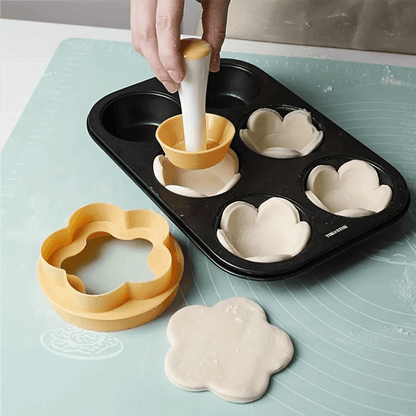 A36T Cake Mold Set - DIY Embossing Biscuit Molds Kitchen Baking