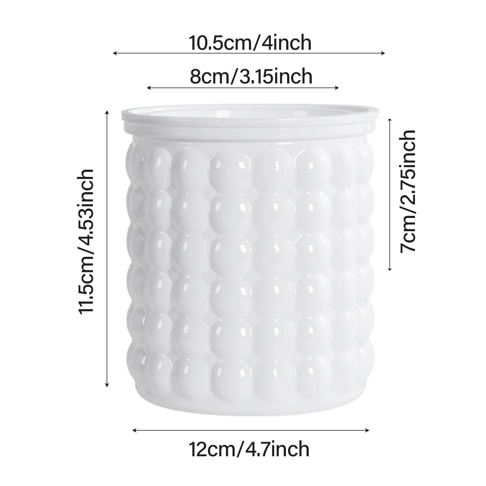 Self Watering Hydroponic Planter - Plastic Succulent Pot Tabletop