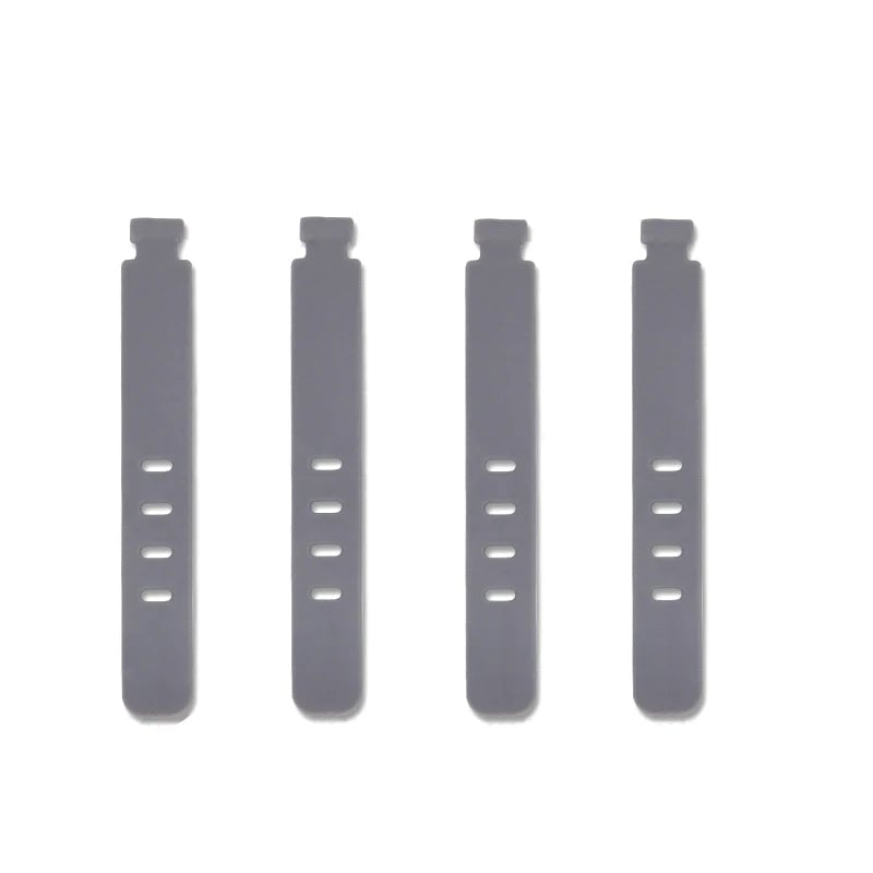 20PCS Silicone Cable Ties Reusable Wire Organizer Cord Holder Straps