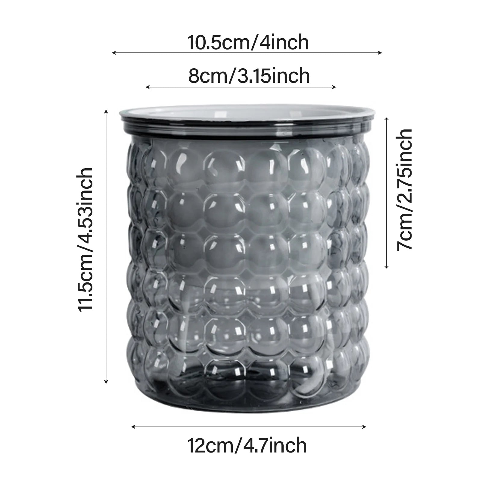 Self Watering Hydroponic Planter - Plastic Succulent Pot Tabletop
