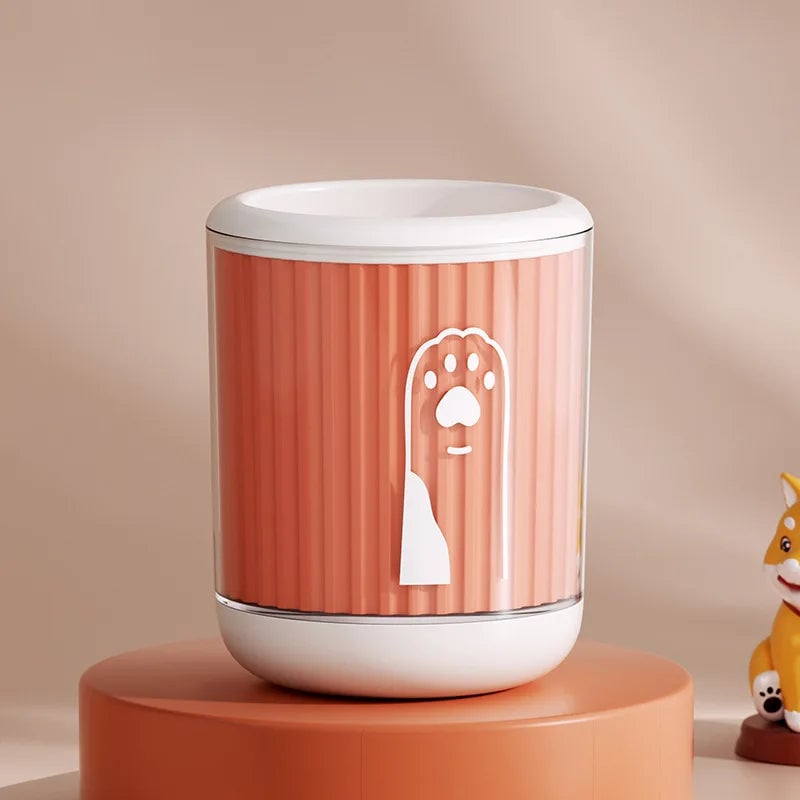 Portable Silicone Dog Paw Cleaning Cup - Detachable Pet Foot Cleaner