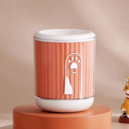 Portable Silicone Dog Paw Cleaning Cup - Detachable Pet Foot Cleaner