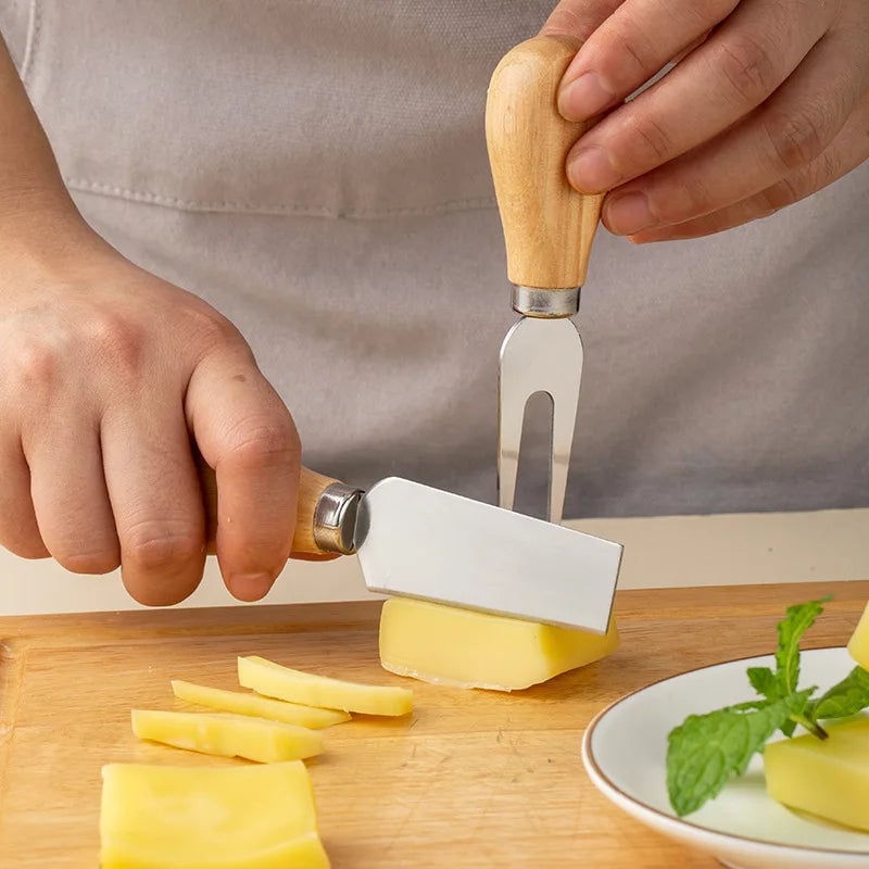 Professional Cheese Cutter Set - Complete Kitchen Tools in Storage Box