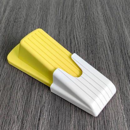 Safety Silicone Door Stopper - Anti-Collision Block Wedge